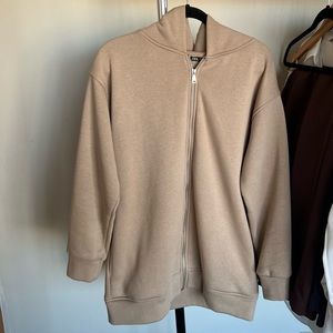 Zara Womens zip up sweater